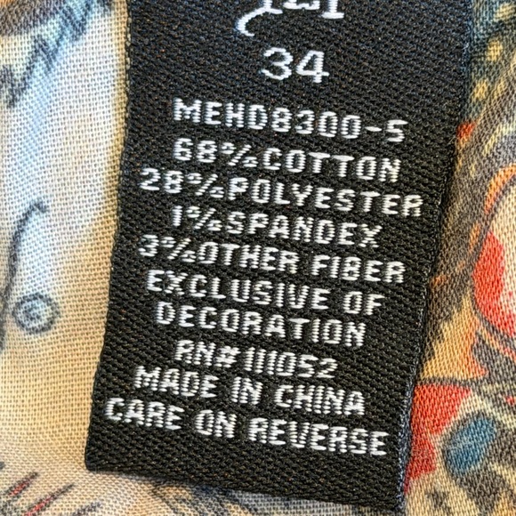 Ed Hardy Black Embroidered Skinny Tapered Jeans 34x30 NWT - Picture 15 of 16